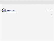 Tablet Screenshot of clgeofisica.com